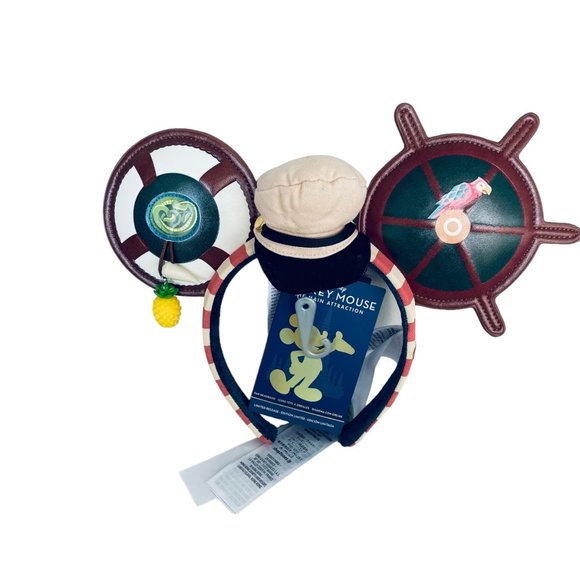 Disney Parks Mickey Mouse Main Attraction Jungle Cruise Ears Headband - Picture 13 of 13